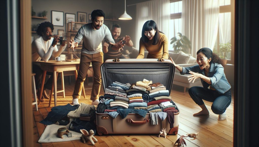 Jak spakować dużo rzeczy do małej walizki – Magiczne metody