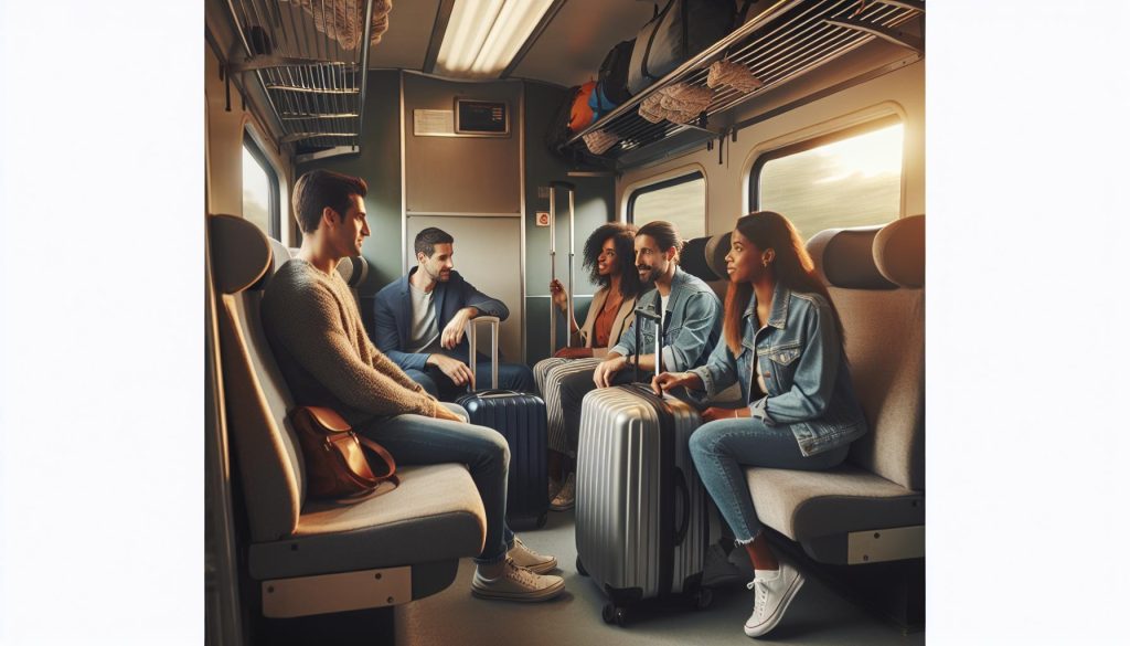 Czy w przedziale kolejowym bezpieczniej jest umieścić ciężki bagaż﻿