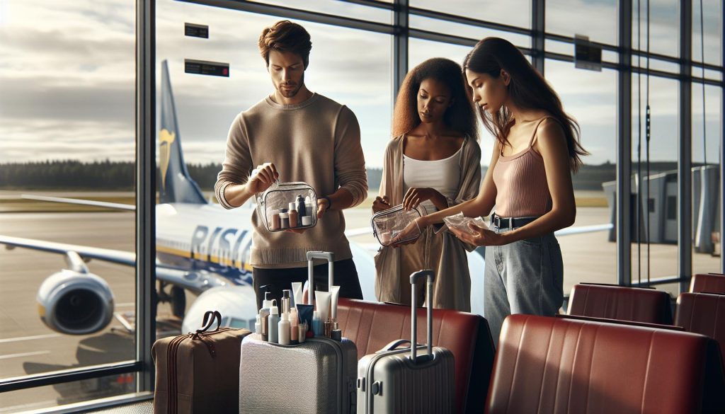 Jak spakować kosmetyki do samolotu ryanair – Zasady 2025
