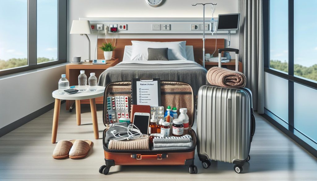 Co zabrać do szpitala na jodowanie – Praktyczna lista pacjenta