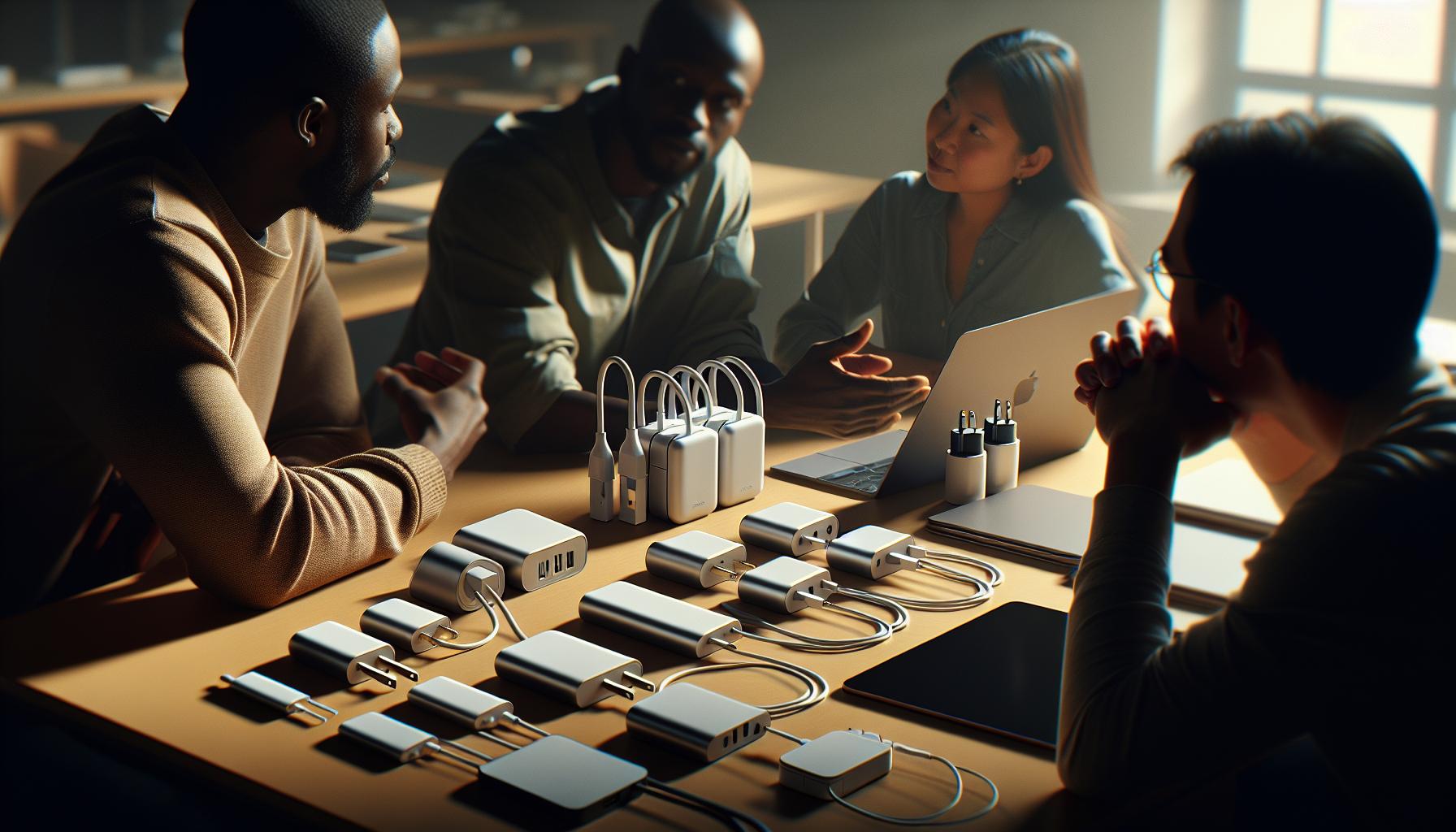 Co z elektroniką: ładowarki i adaptery