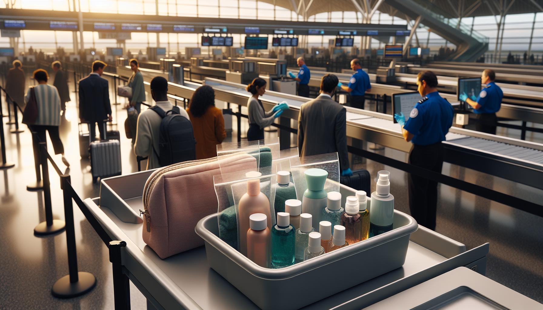 Jakie są limity TSA dotyczące kosmetyków?