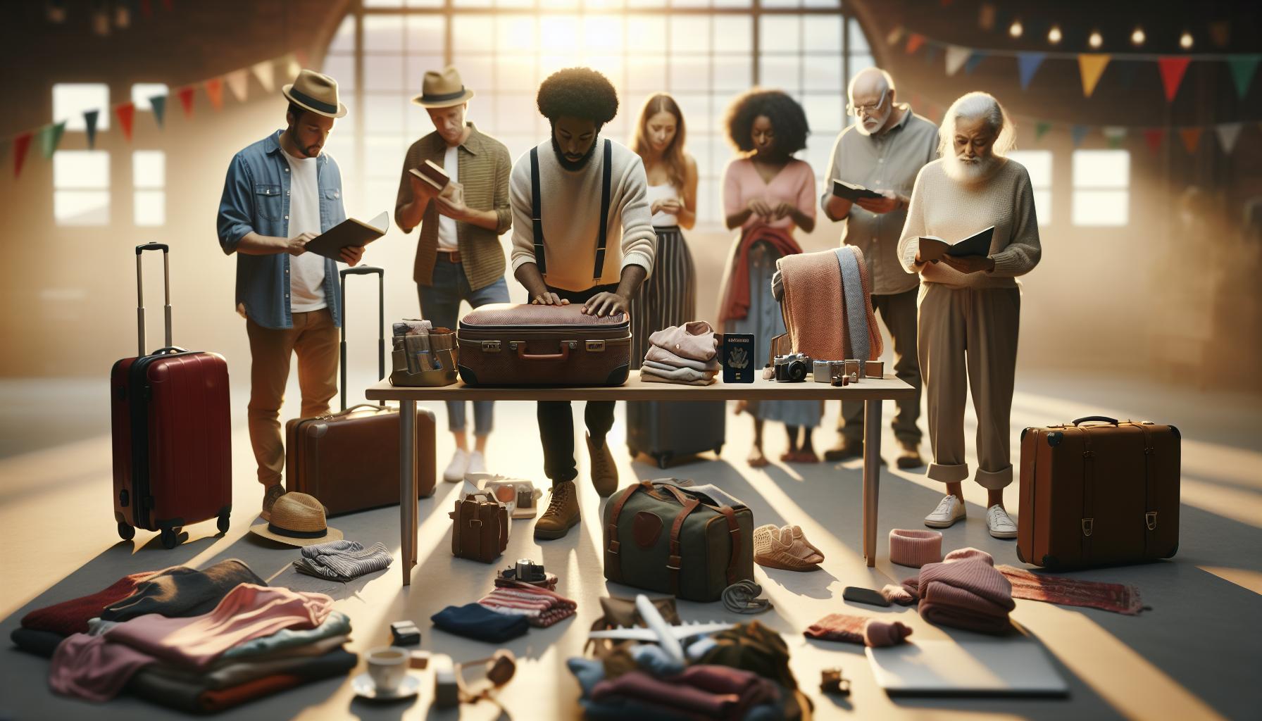 Lista kontrolna niezbędnych przedmiotów do spakowania