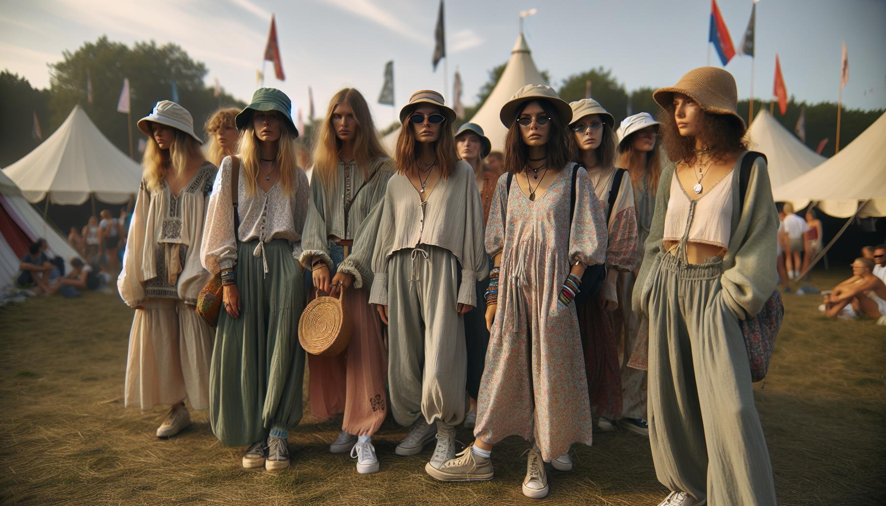 Wygodne ubrania na festiwalowe dni