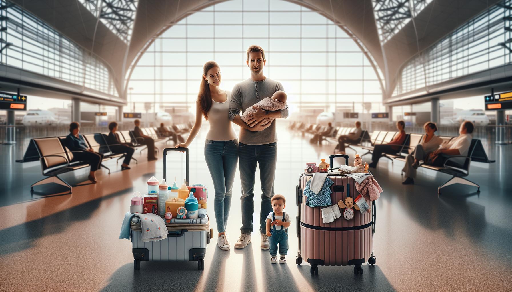 Bagaż podręczny a dzieci i niemowlęta