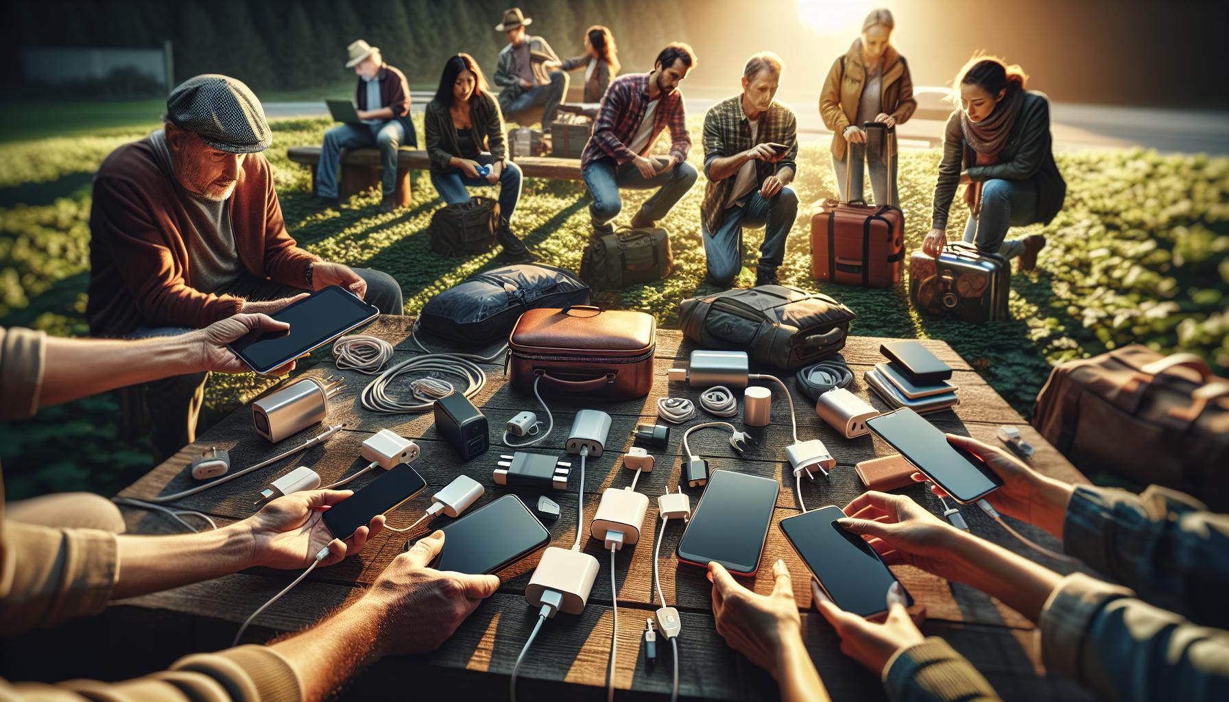 Przydatne elektronika i ładowarki na podróż