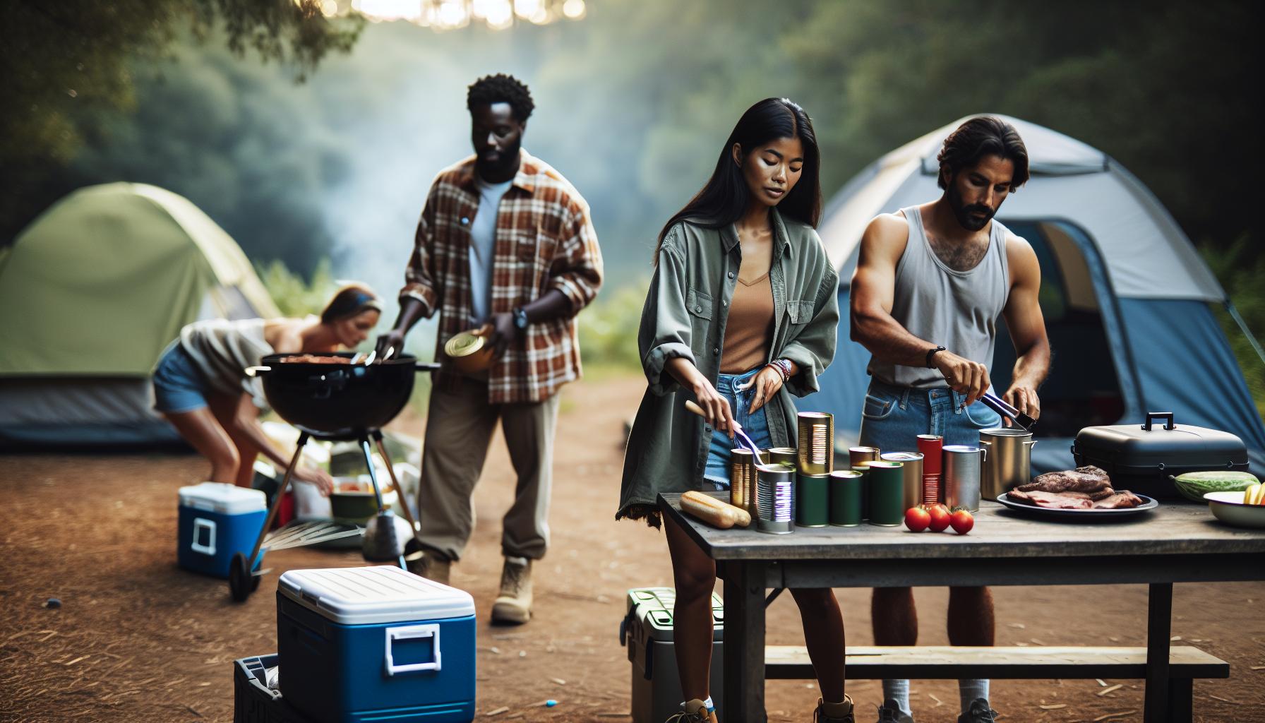 Jak zorganizować jedzenie na obozie?