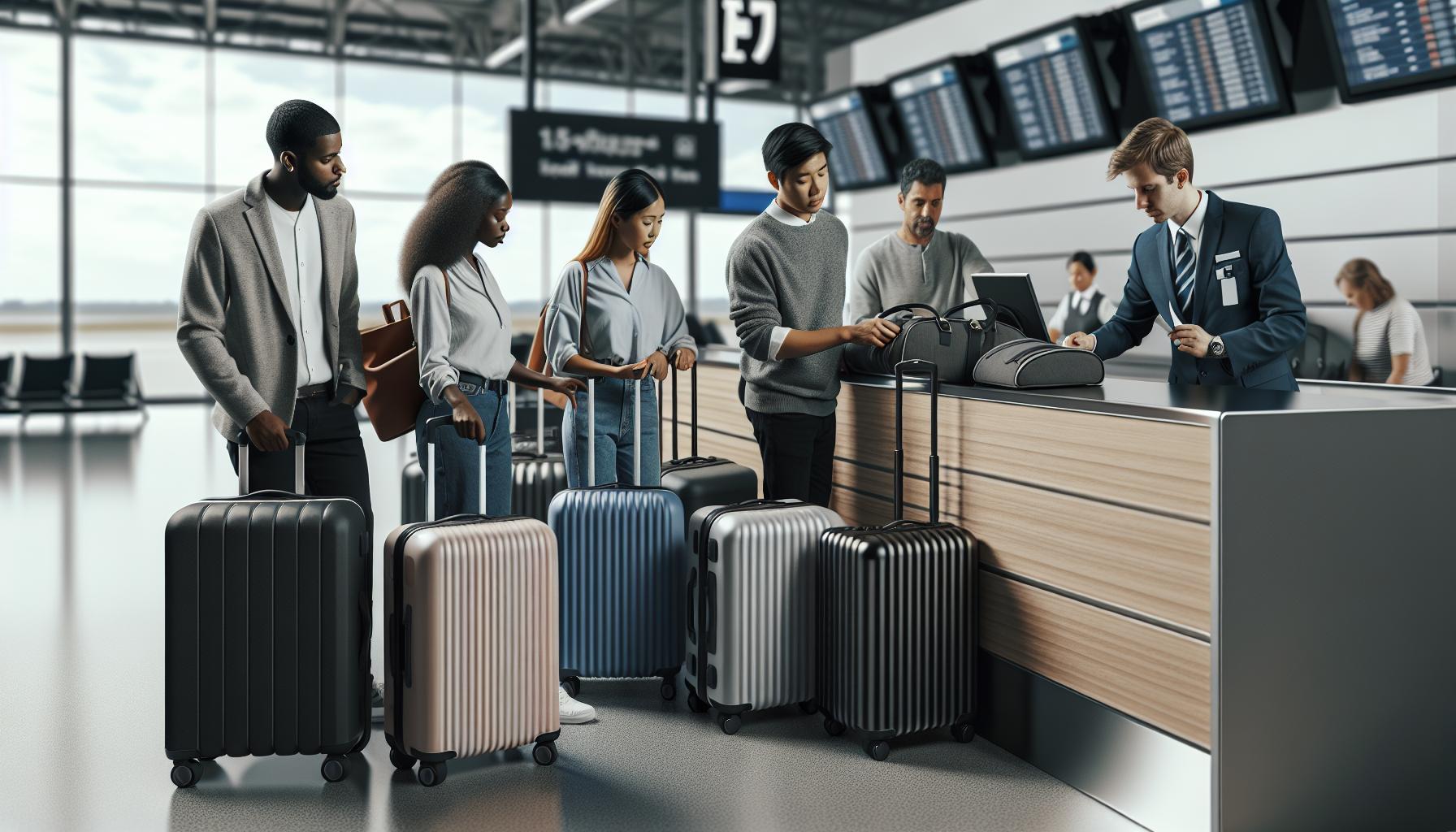 Regulacje linii lotniczych dotyczące bagażu