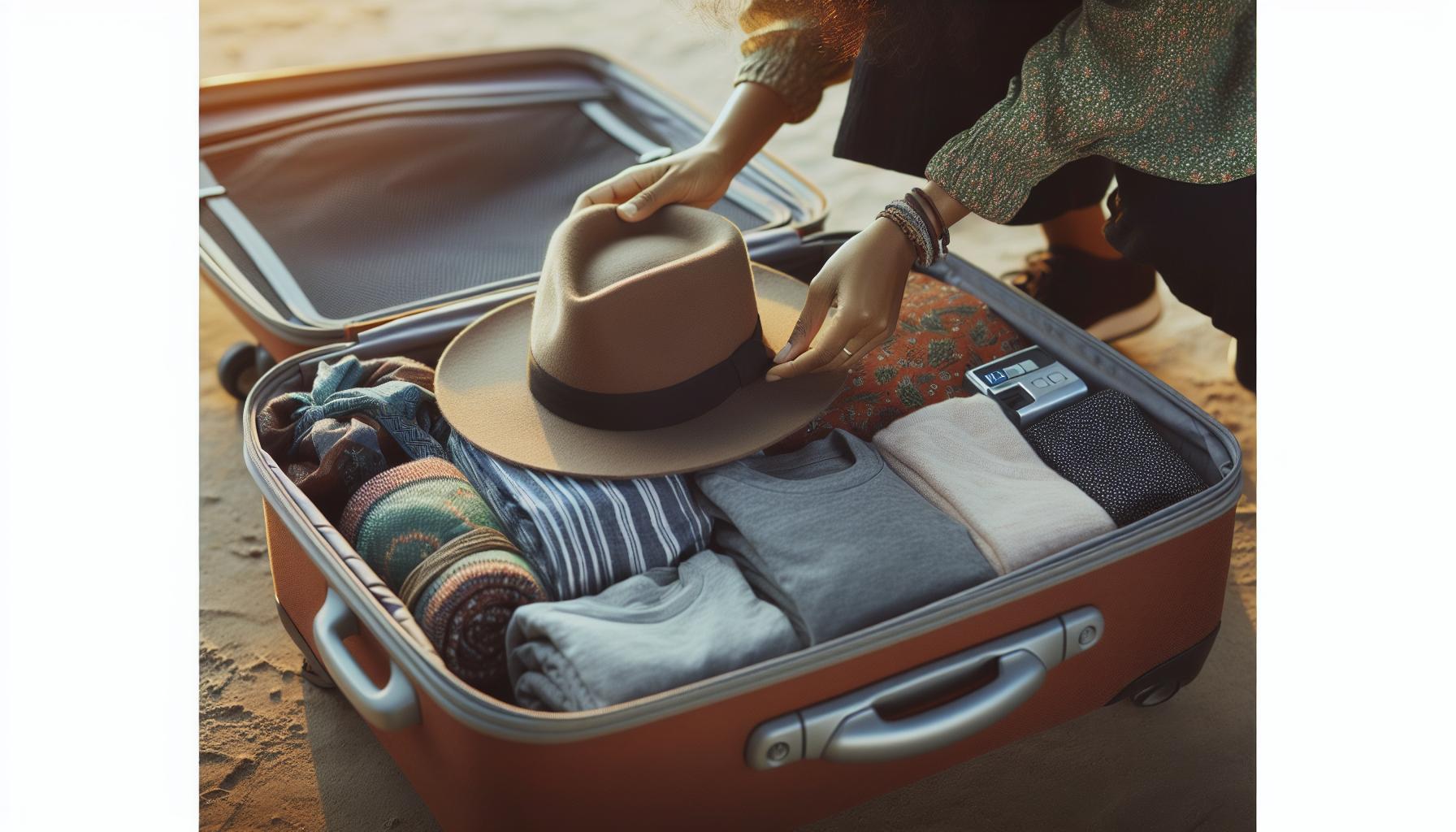 Jak spakować kapelusz – Zachowaj idealny kształt w podróży 2 Najlepsze sposoby na zabezpieczenie kapelusza w walizce