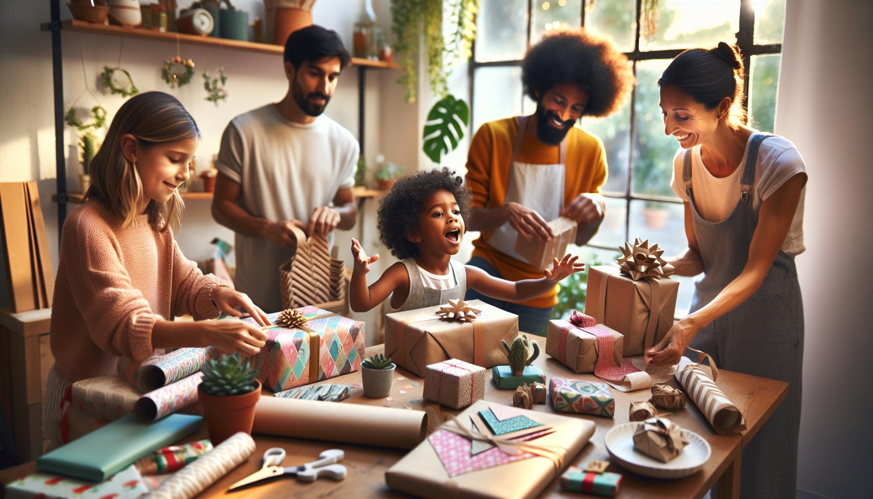 Oryginalne techniki pakowania dla dzieci
