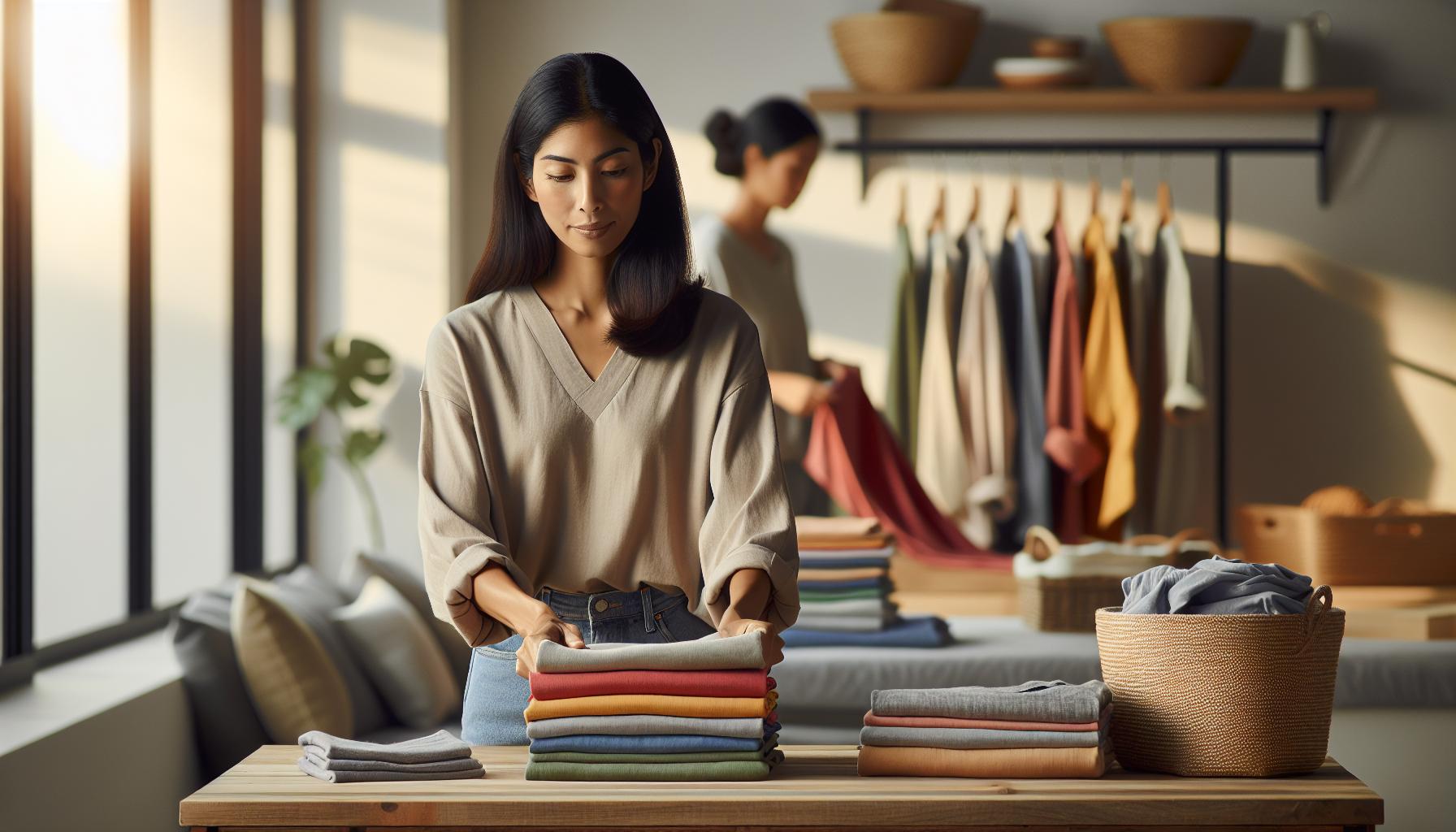 Najlepsze metody składania ubrań