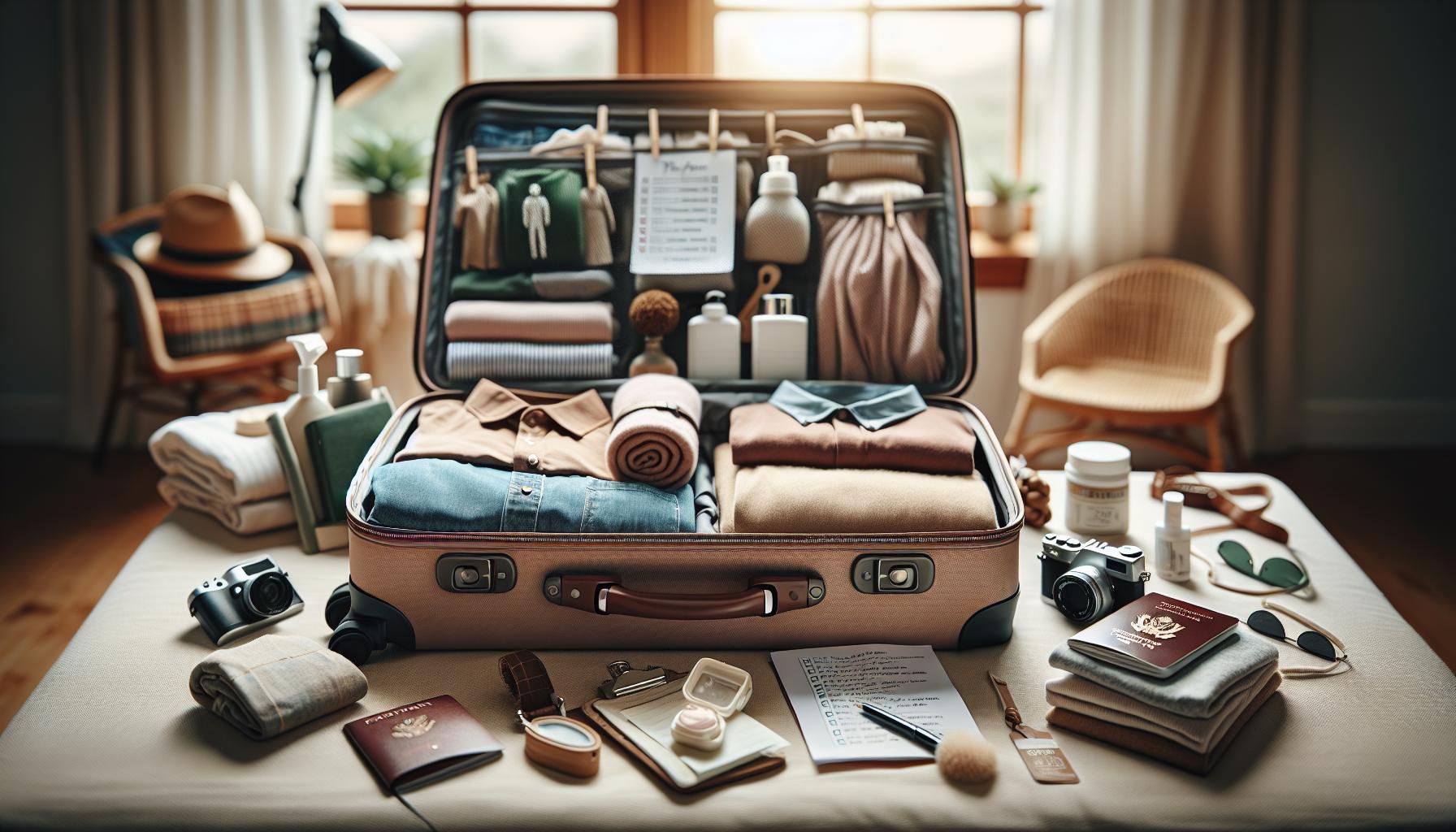 Jak skutecznie planować bagaż podręczny na 10 dni