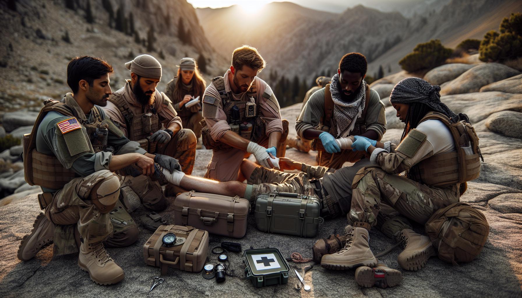 Jak spakować zasobnik piechoty górskiej – Instrukcja Krok 3 Co powinno znaleźć się w pierwszej pomocy dla piechoty górskiej?