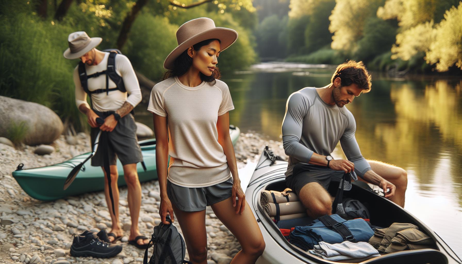 Jak się spakować do kajaka – Niezbędne Rzeczy na Spływ 2 Jakie ubrania zabrać na spływ?