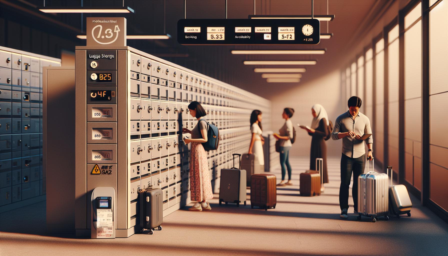 Cennik i dostępność miejsc na przechowanie bagażu
