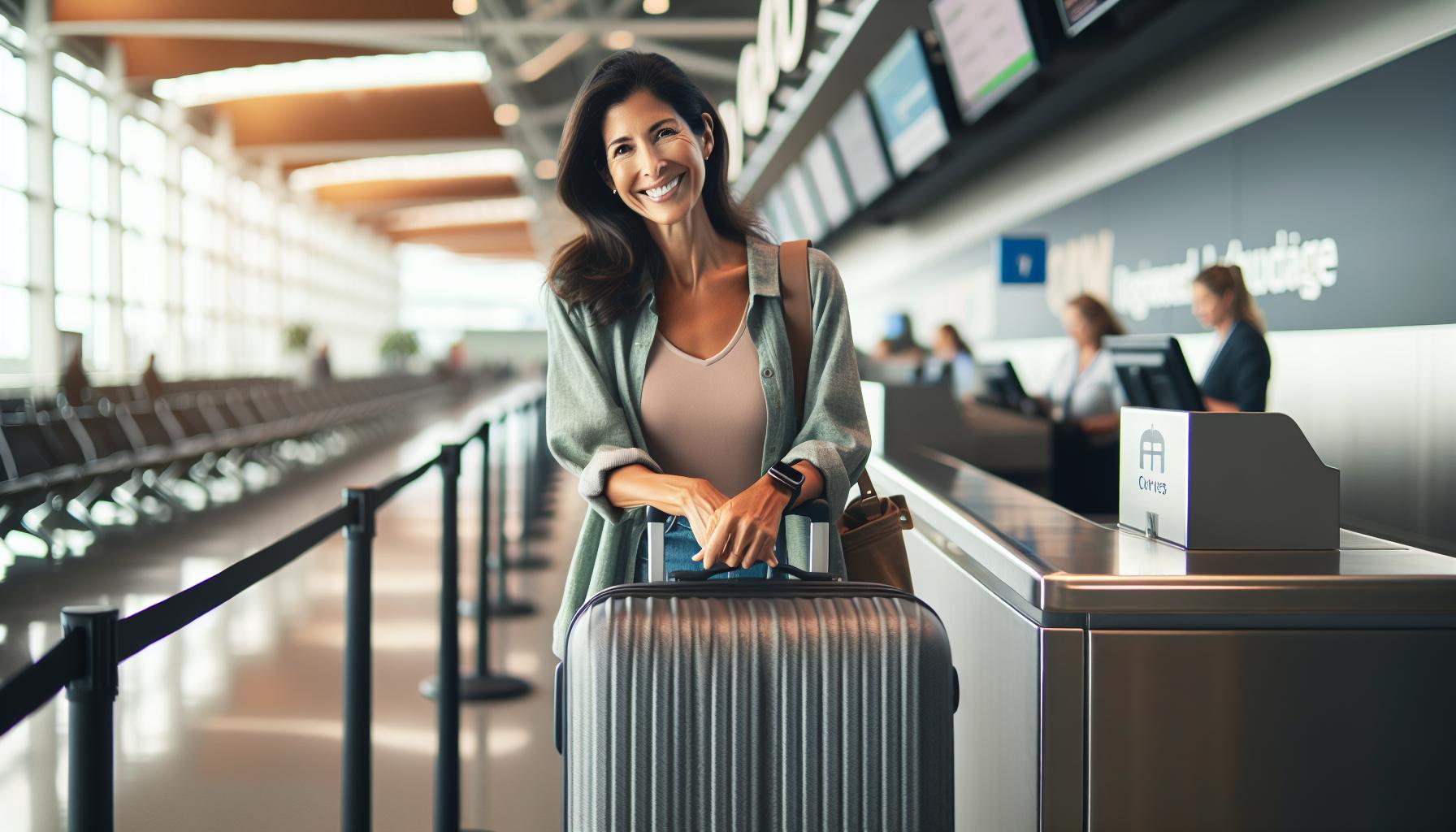 Gdzie znajdują się stanowiska odprawy bagażu?