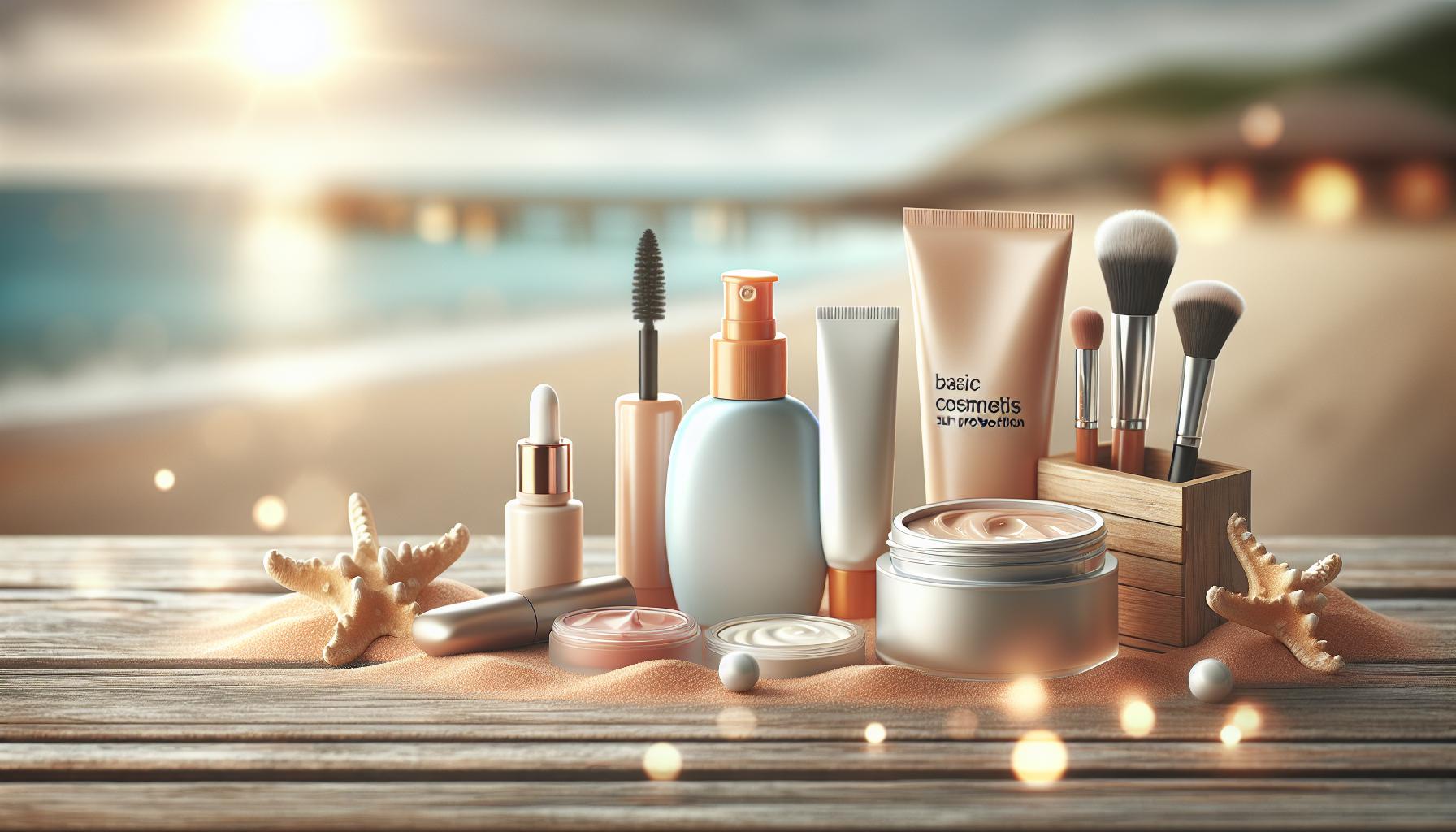Podstawowe kosmetyki i środki ochrony słonecznej