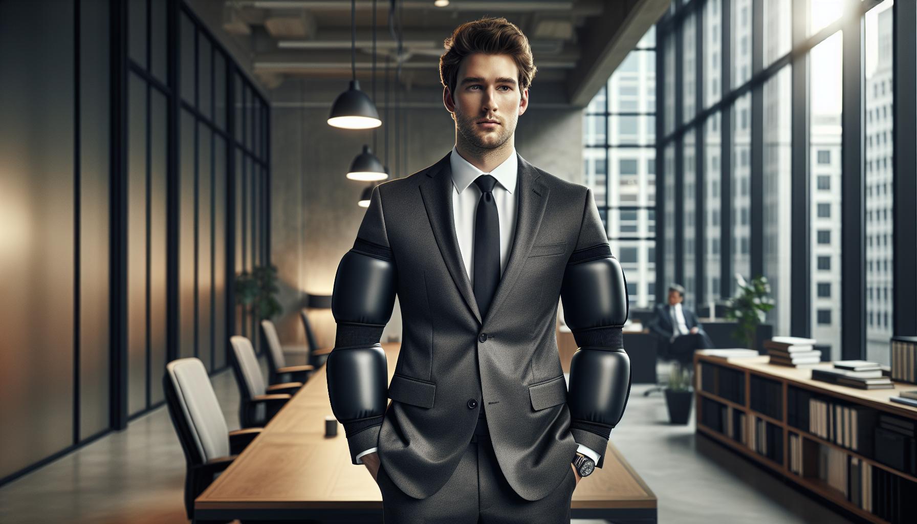 Zastosowanie ochraniaczy na garnitur