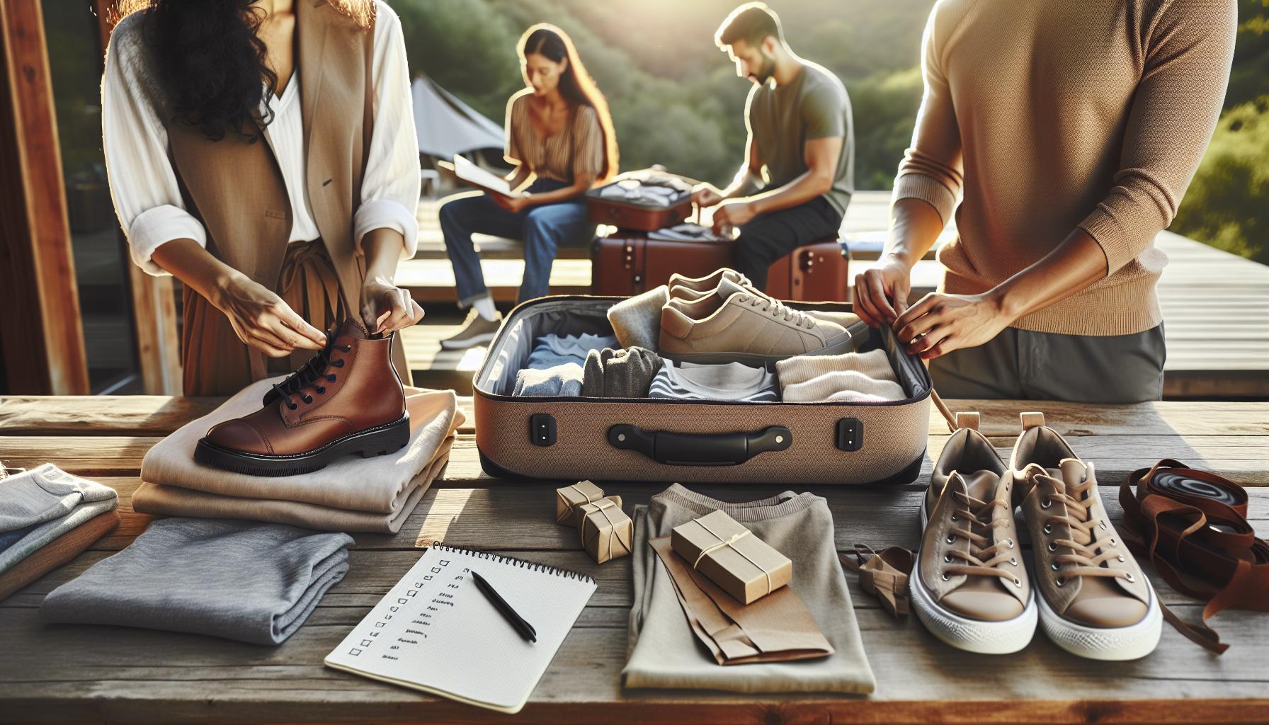 Ubrania i obuwie - Co warto spakować?