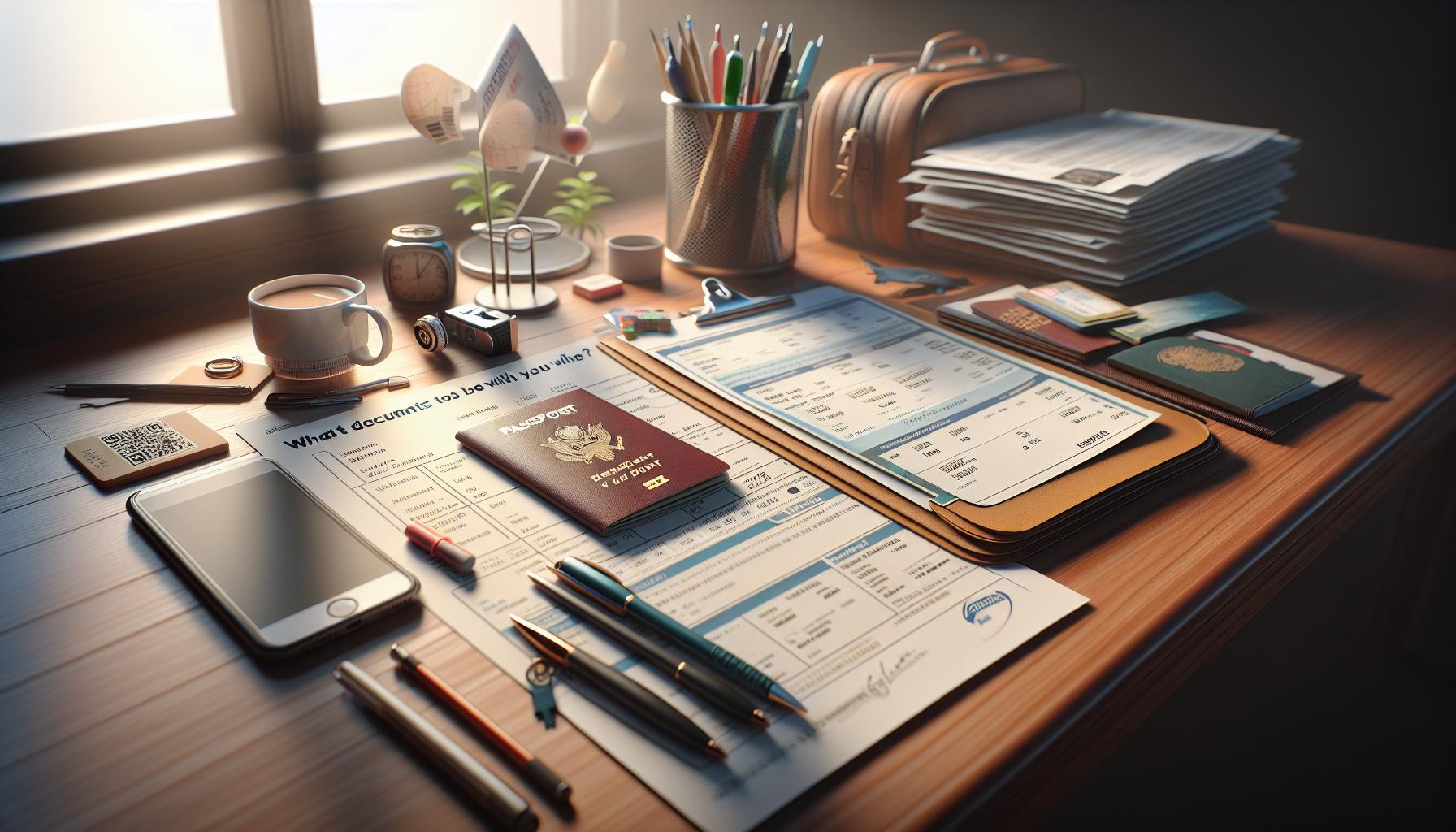 Jakie dokumenty i bilety zabrać ze sobą?