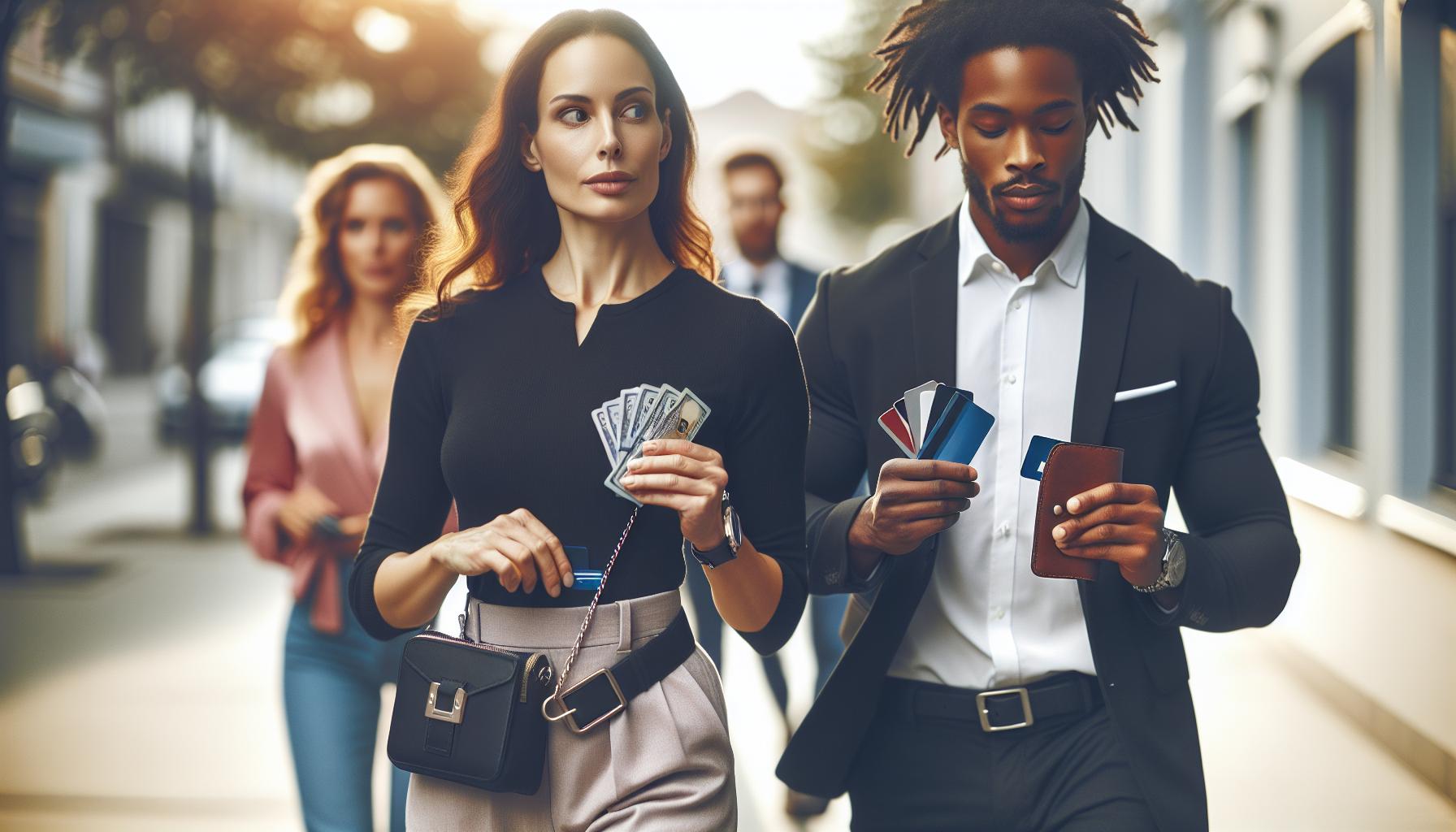 Bezpieczne przenoszenie gotówki i kart