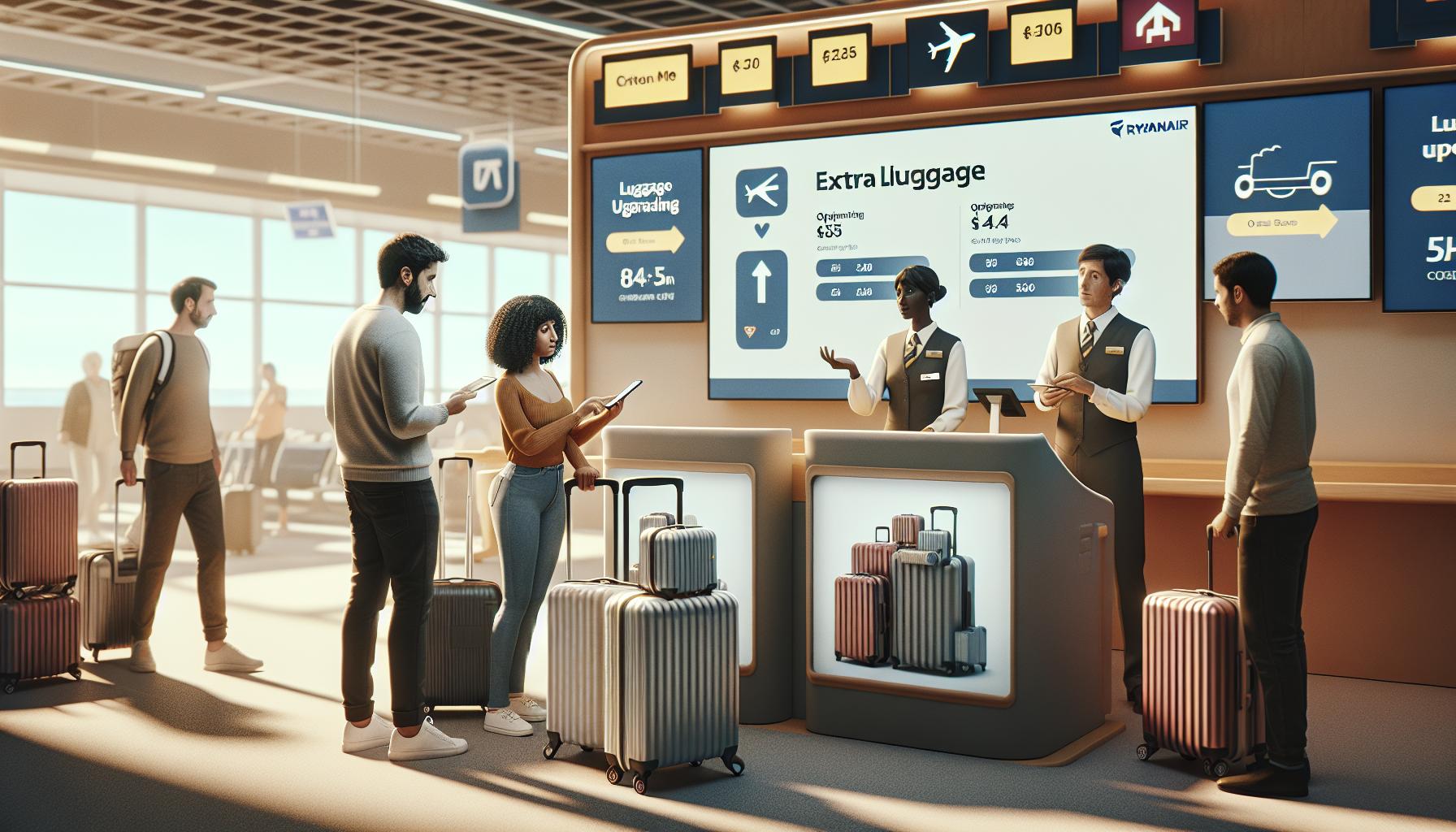 Jakie są opcje dokupienia bagażu w Ryanair?