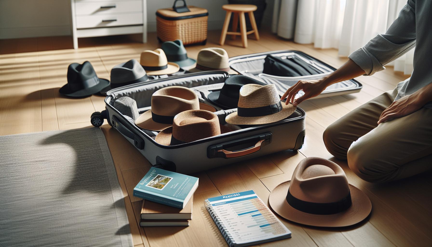 Jak spakować kapelusz – Zachowaj idealny kształt w podróży 4 Praktyczne porady dotyczące pakowania różnych rodzajów kapeluszy