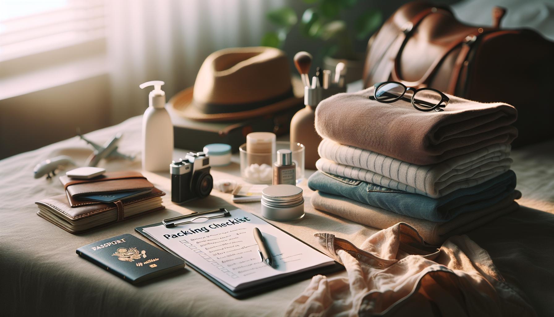 Lista rzeczy do spakowania na pobyt