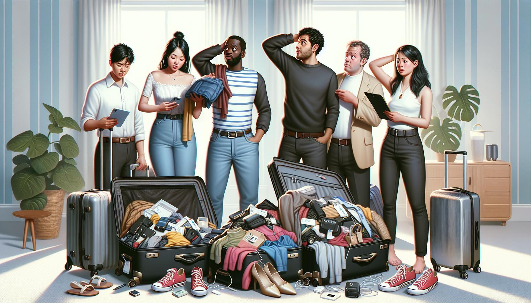 Czego unikać przy pakowaniu na 2 tygodnie