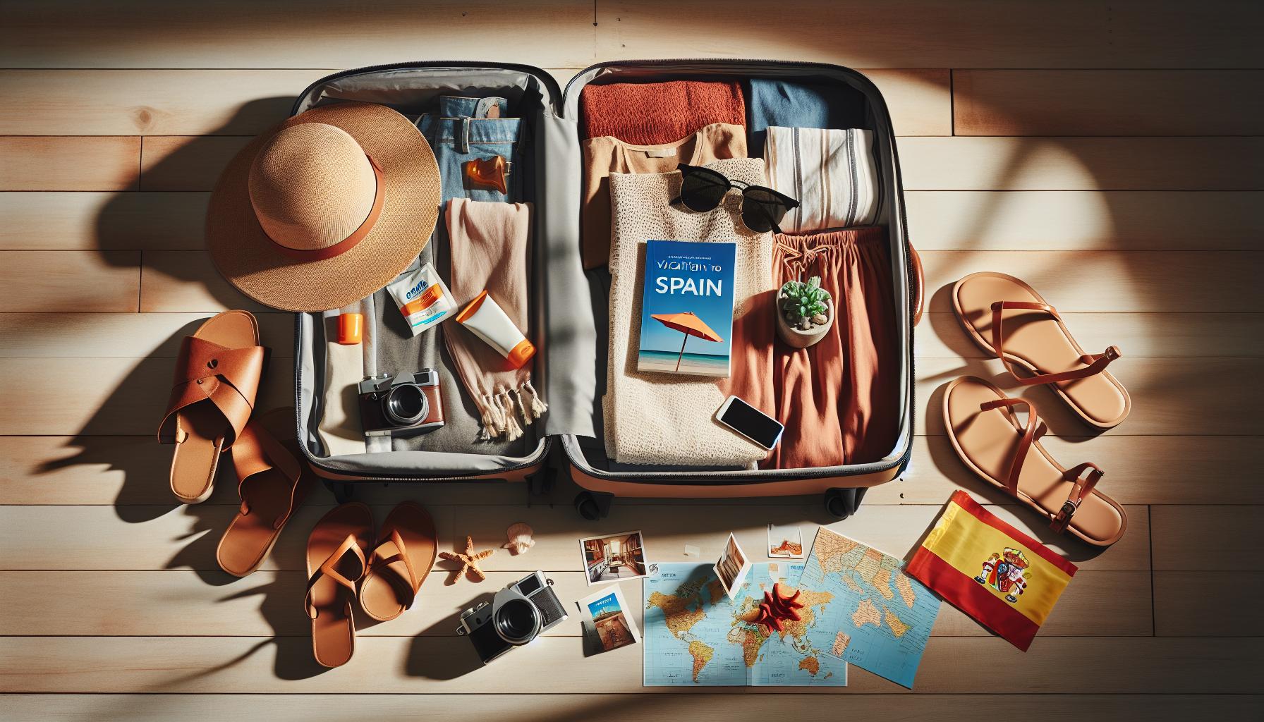 Co zabrać do Hiszpanii samolotem – Optymalizuj bagaż 1 Co spakować do walizki na wakacje w Hiszpanii